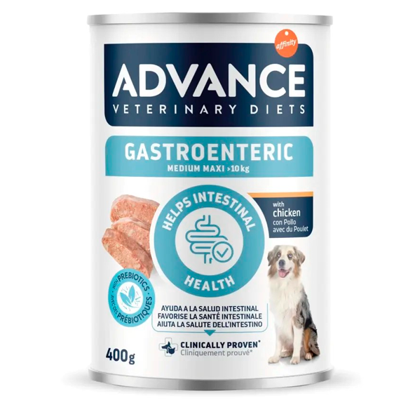 Advance Dog VetDiet Gastroenteric Medium-Maxi 400г